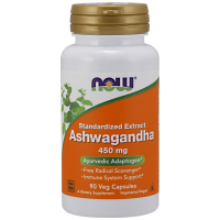 ASHWAGANDHA EXT 450MG 90 vcaps Now Foods